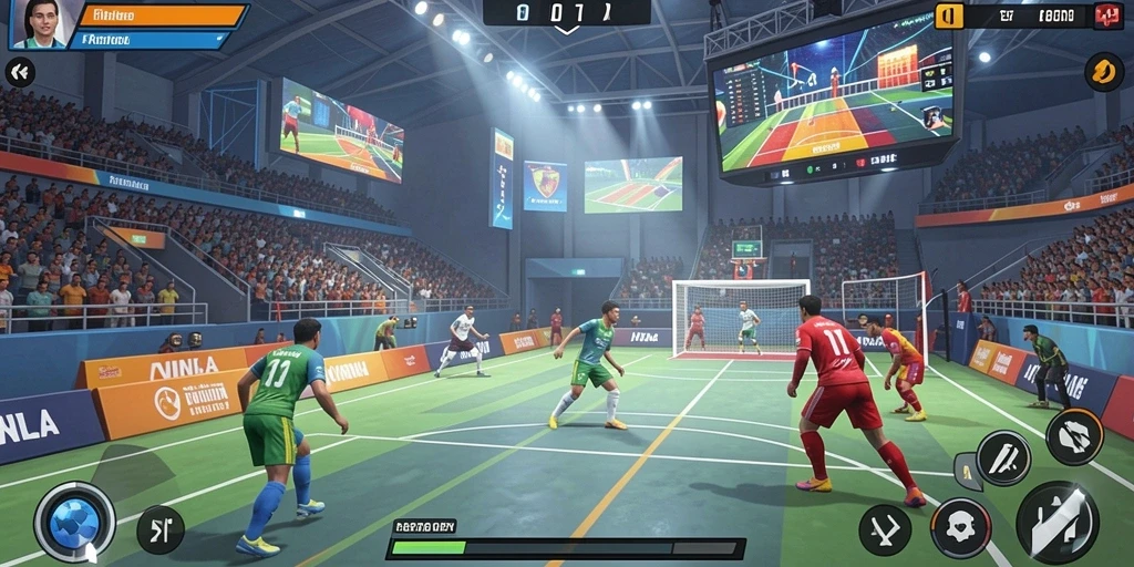 Grafis yang menakjubkan dari setiap level permainan.