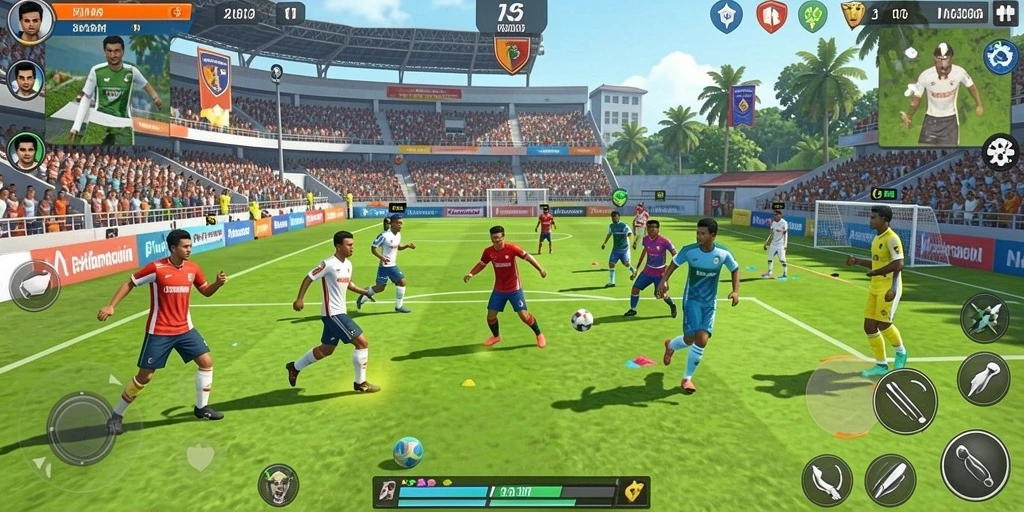 Tantangan seru di setiap level yang harus diselesaikan.