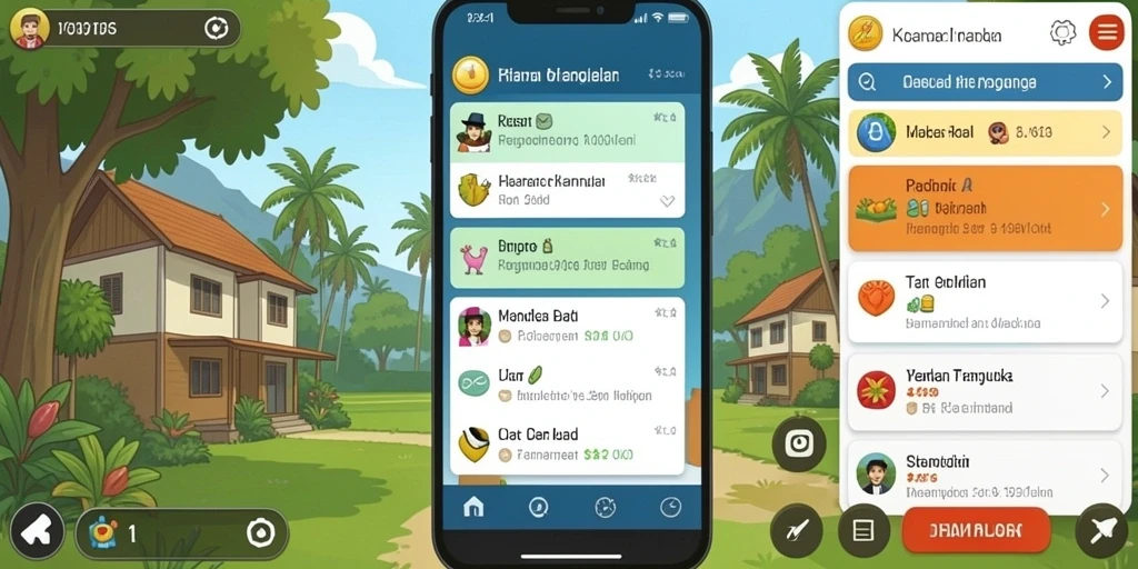 Karakter unik dengan kemampuan berbeda.