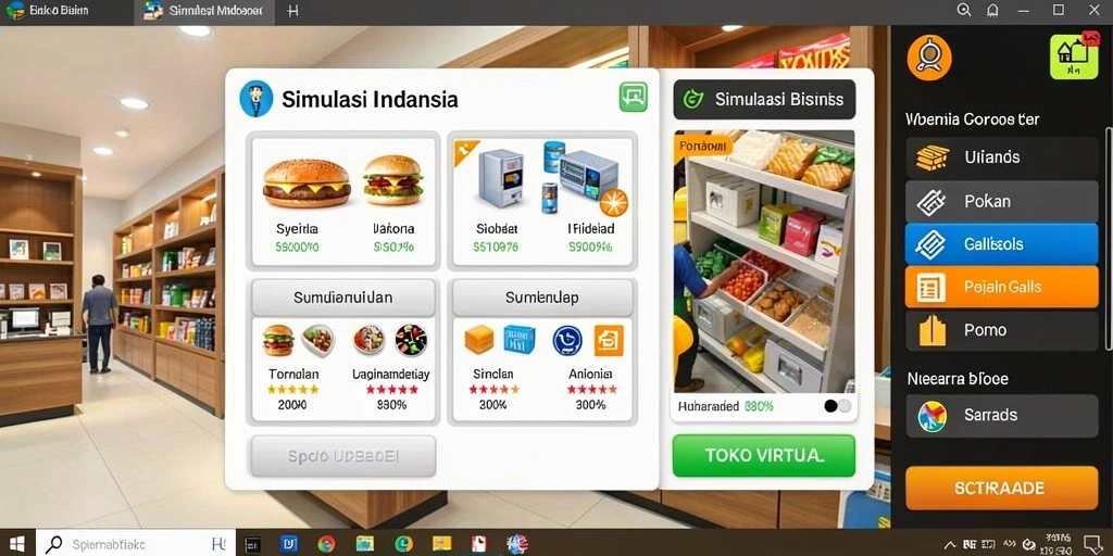 Fitur multiplayer saat berinteraksi dengan pemain lain.