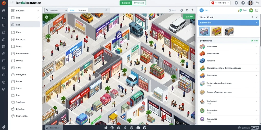 Screenshot yang menunjukkan berbagai mode permainan yang tersedia.